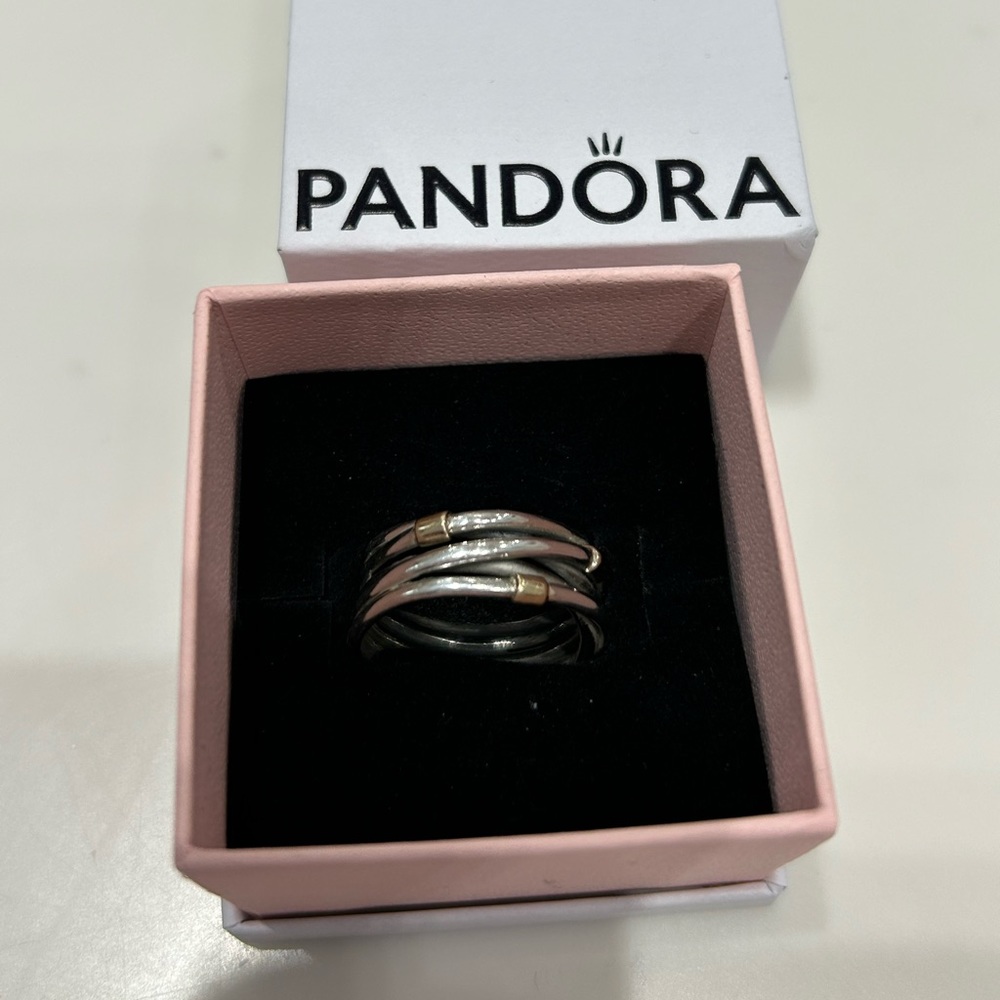 2 Tone Classic w/14k Pandora Ring (Retired)